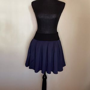 Navy skirt